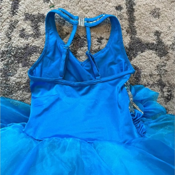Costume Gallery Blue Sequin Ballet Dance Costume - Picture 5 of 10